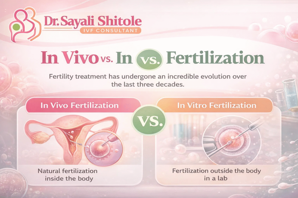 In Vivo vs In Vitro Fertilization Key Differences