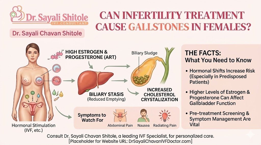 Can Infertility Treatment Cause Gallstones in Females?